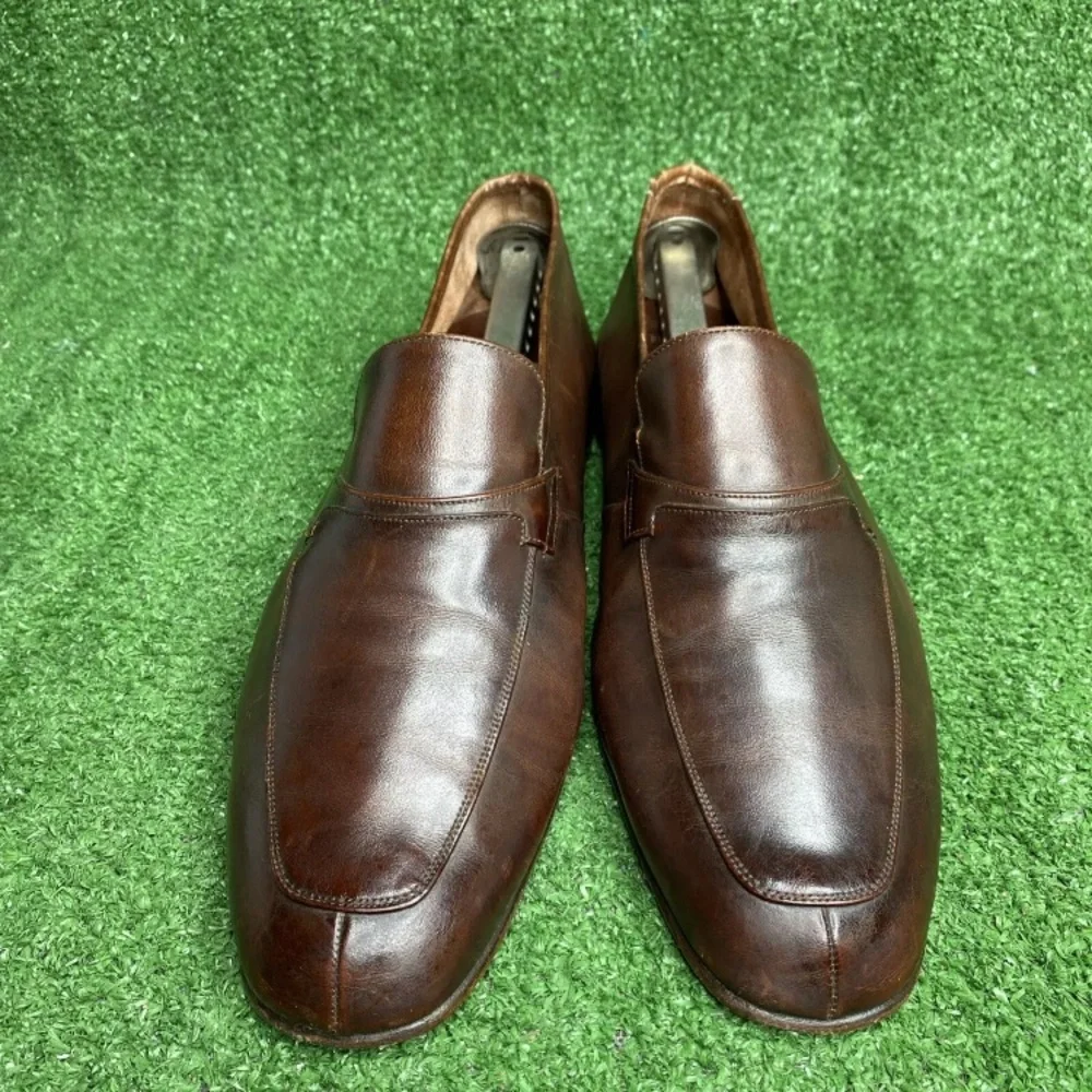 Bally Vintage‎ Men's Brown Loafers Size 9 EEE Switzerland Made